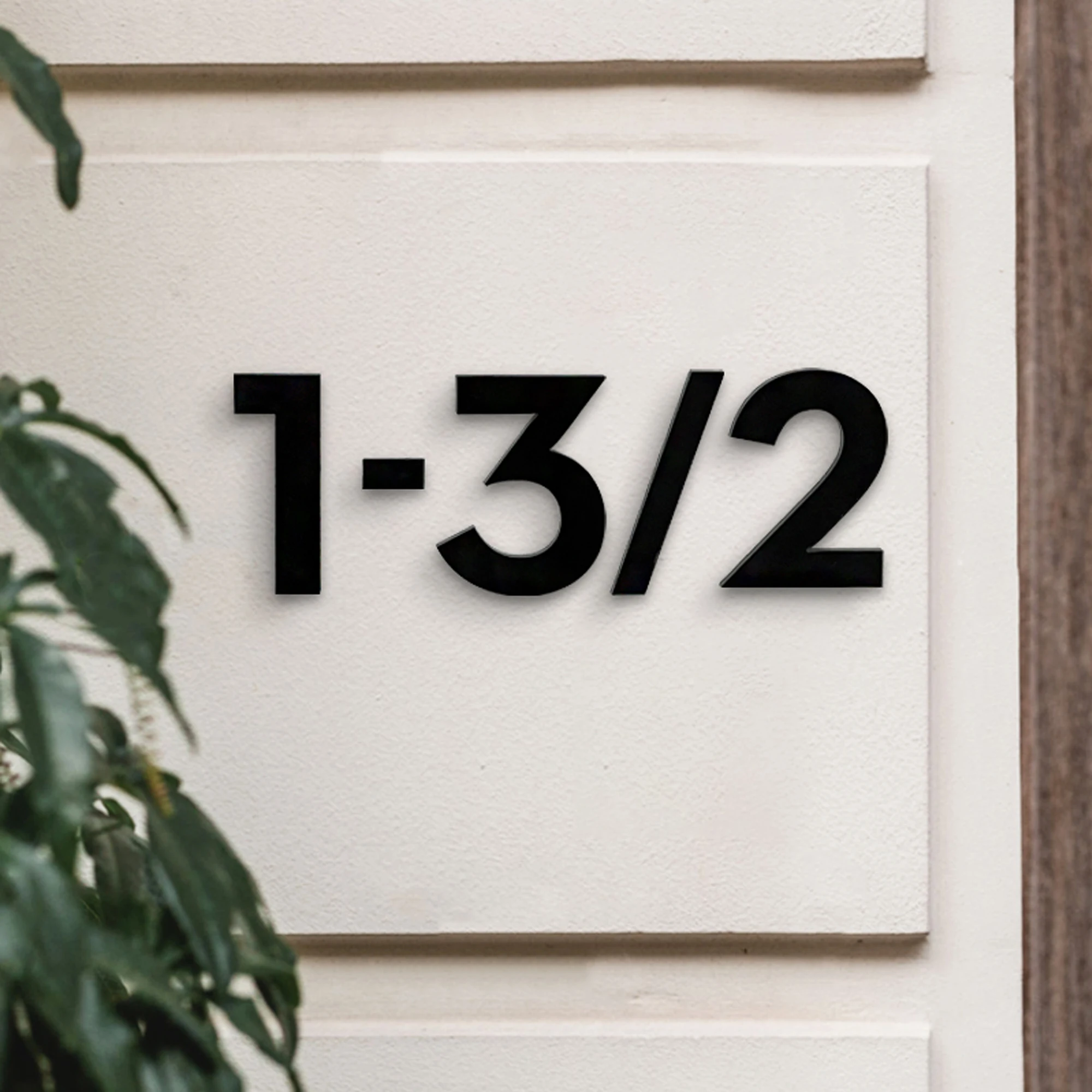 Acrylic 75mm Self Adhesive House Number Outdoor 3 inch Exterior Letters Apartment Door Numbers Mailbox Address Stickers #0-9