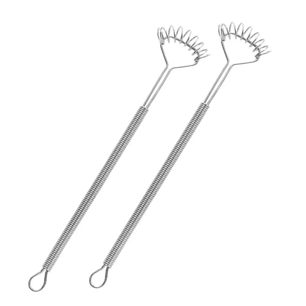 

2Pcs Spring Stirrer Practical Mixing Stick Lightweight Portable Kitchen Tool Egg Whisk Sauce Mixer Cocktail Stirrers Ice