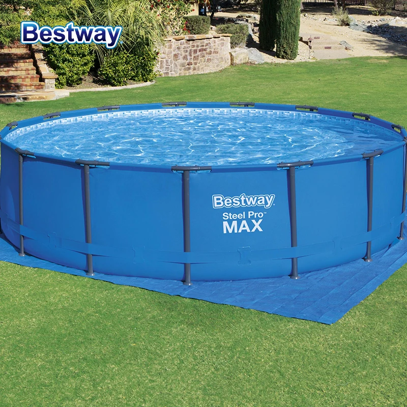 Bestway 58003 Panneaux de sol de piscine Bâche de sol disponible Tapis de piscine, tapis de spa pour piscines de patio, piscines intérieures, spa intérieur