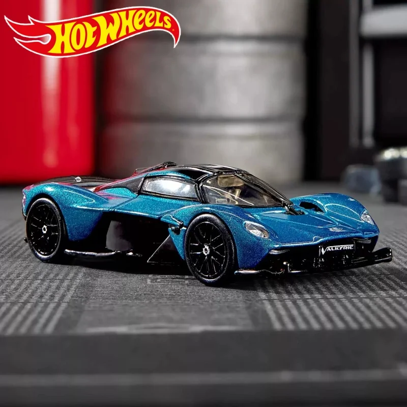 Novas rodas quentes genuínas rlc 1/64 aston martin valkyrie modelo de simulação carro de brinquedo presentes de feriado colecionáveis ornamentos de mesa