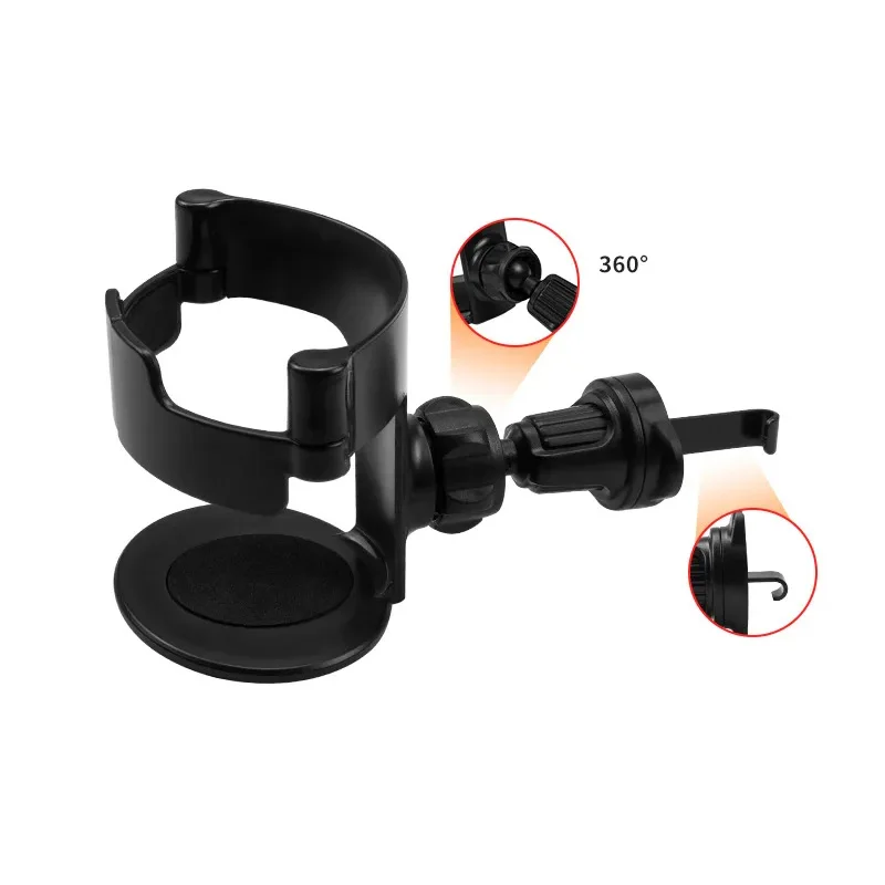 Car Cup Holder Air Vent Outlet Drink Coffee Bottle Holder Can Mounts Holders Beverage Ashtray Mount Stand Universal Accessories