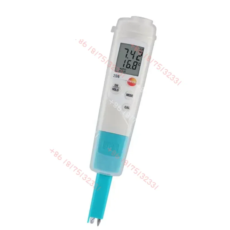 Professional Testo 206-PH1 Test Ph Temperature Meter Tester Digital Measuring Device For Water Liquids Aquarium Fish Tank