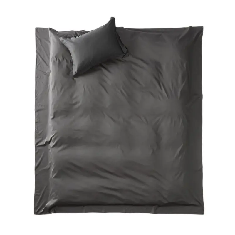 

Длинный штапельный хлопковый плоский лист, однотонное покрывало, серое постельное белье для кровати 1,0/1,2/1,5/1,8, домашний текстиль высокого качества