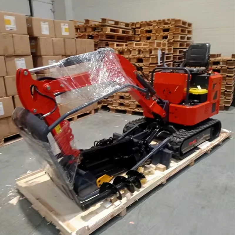 Mini Excavator Machine 1 Ton diesel Engine Minibagger Excavator Crawler Hydraulic Small Digger with Cheap Prices