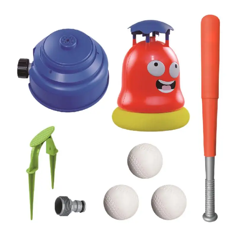 Water Sprinkler Baseball Toy Toddler Sprinklers For Outside Cool Spray Toys For Training Sports Yard Park Lawn Patio Garden
