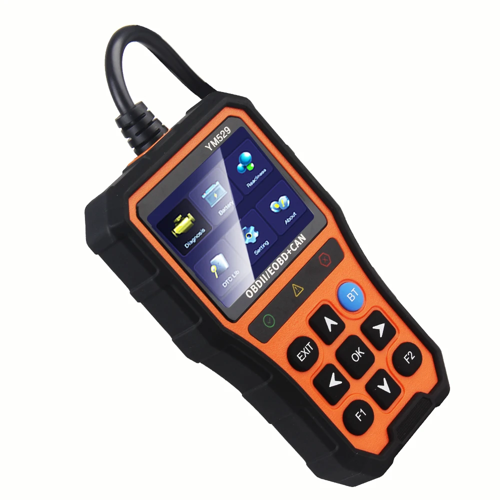 Professional Automotive Diagnostic Scanner OBD2 Scanner OBD2 Engine Code Reader Battery Life Check and Evaluation