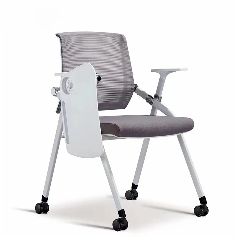 

Classic Folding Chair Training Chair with Writing Board Staff Office Chair with Free Installation