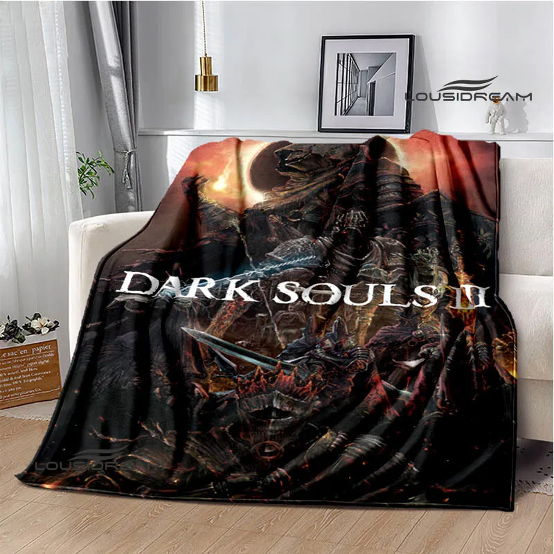 3D game D-Dark Souls printed blankets Warm blanket soft and comfortable home travel bed blanket picnic blanket birthday gift