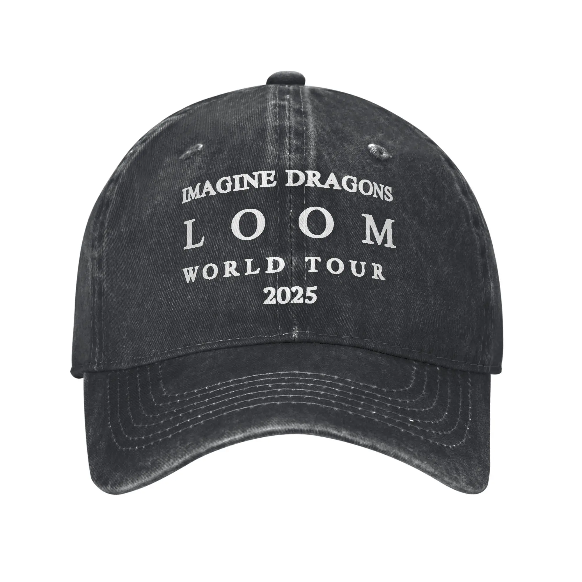 

Imagine Dragons Loom Tour 2025, шляпы дальнобойщика, аксессуары для бейсболок унисекс, винтажная одежда, регулируемые кепки Snapback
