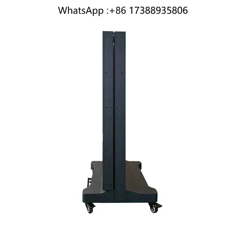 LED Poster with Wheel P1.86 Folding Design Self-Supporting Electronic Billboard Indoor Display Standing Display