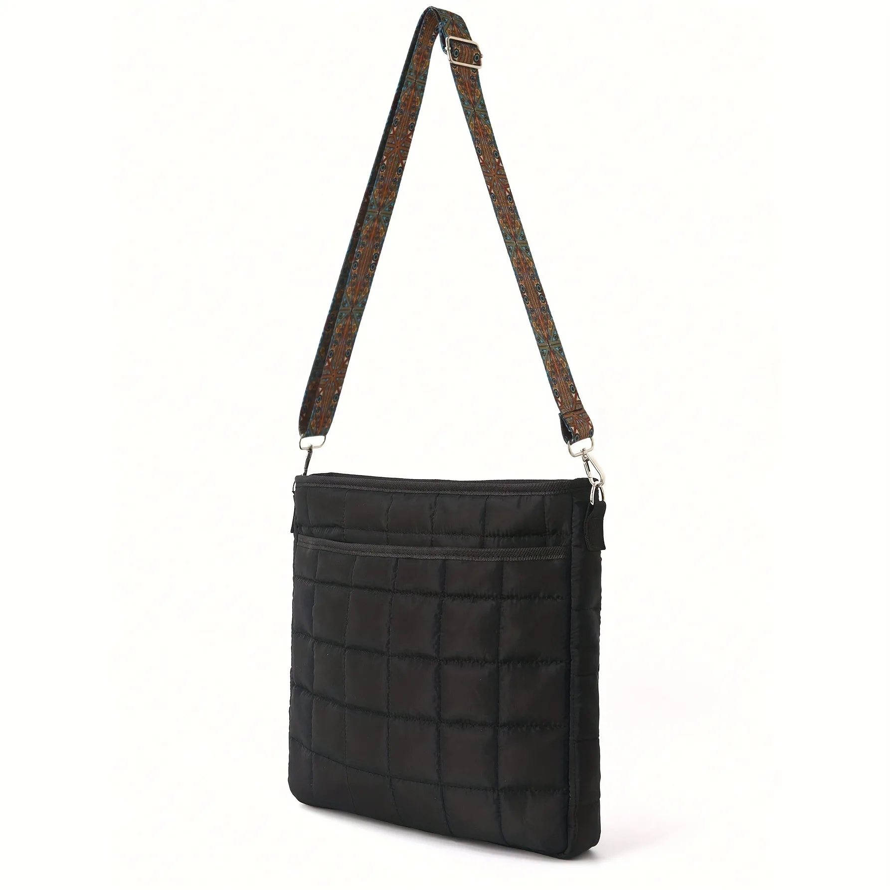 Cross-border fashion casual women's bag 2024 new large-capacity fleece bag underarm simple one-shoulder messenger tote bag
