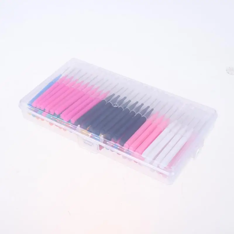 100Pcs/box Interdental Brushes Travel Case For Teeth Cleaning Health Care Tooth Interdental Cleaners Dental Teeth