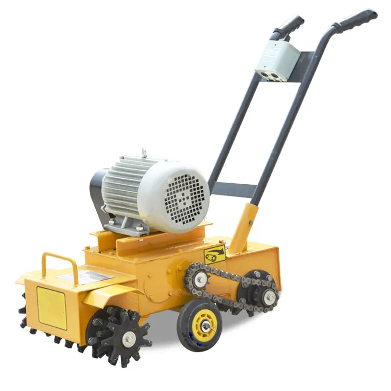 Cement pavement slag cleaning machine concrete floor cleaning grab machine roof reverse planing machine