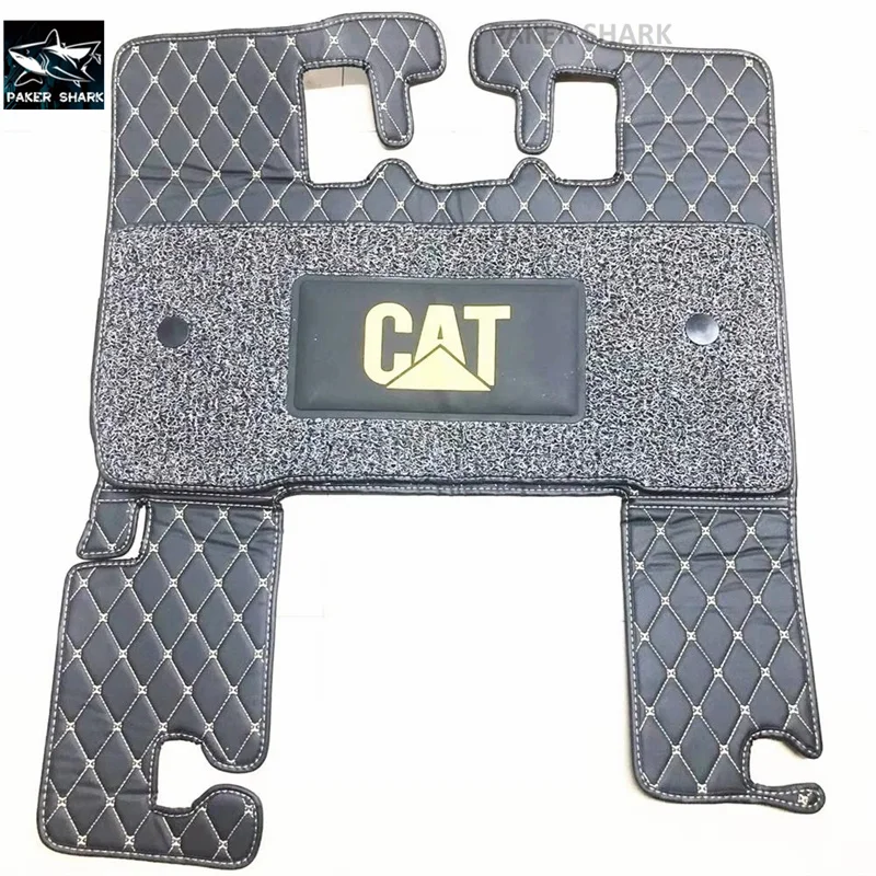 For E312c E330c Special Floor Rubber Anti-skid Excavator Cab Floor Mat Carpet