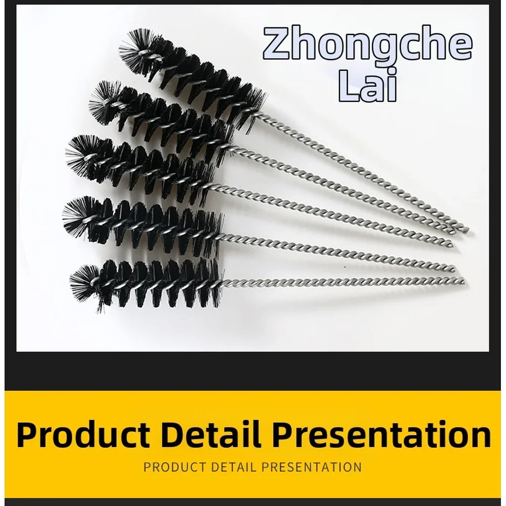 Brush Valve Carbon Deposit Cleaning Brush Car Engine Intake Manifold Cleaning Tool Combustion Chamber In-Cylinder Cleaning Brush