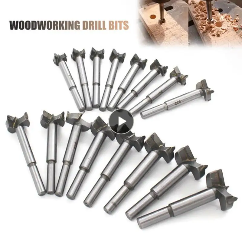 

Set Core Drill Bits Professional Forstner Woodworking Hole Saw Wood Cutter For Rotary Tools 15-35mm tools drill