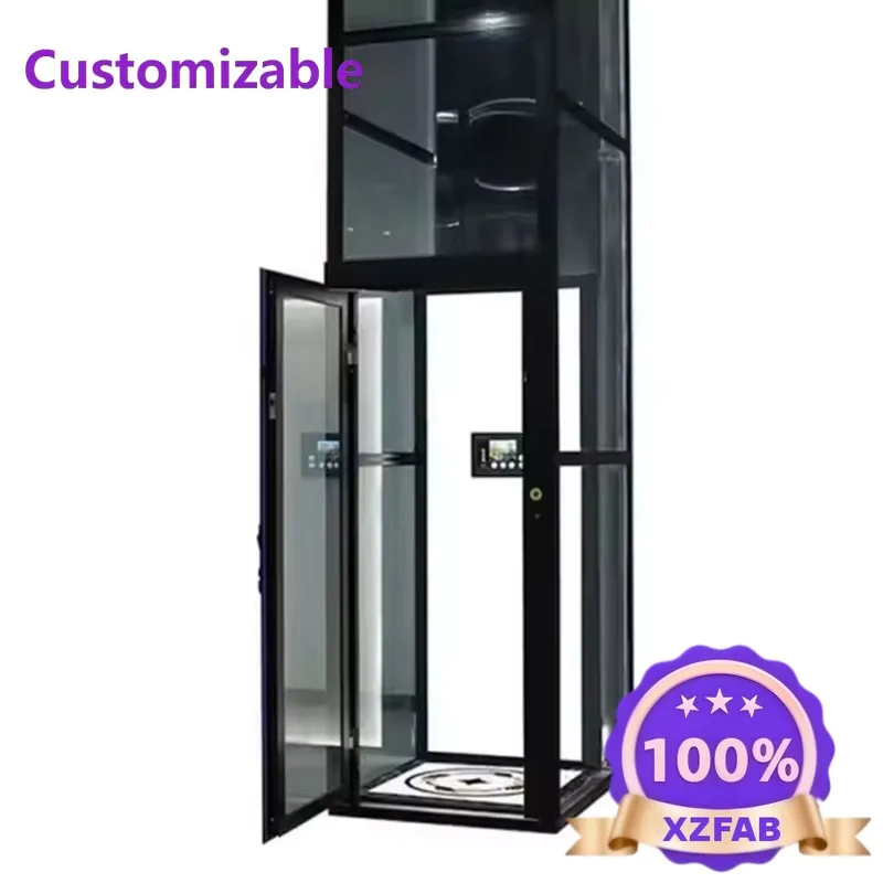 Factory Direct 2026 1-3  Person  Small  Home  Lift  Elevator  Stable  Safe  for 3-Story  Residential  Villa Home Use Compact
