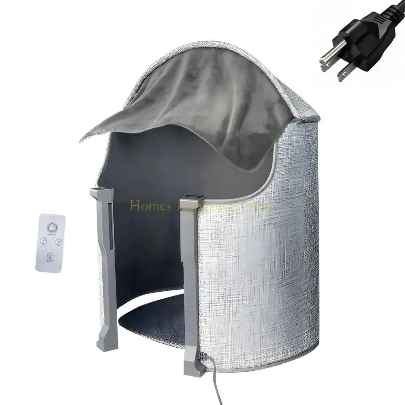 

D0AB Electric Outlet In Foot Toastier Remote Operated 5 Heat Configuration 7 Clocks Fall Security Overwarm Guard Uniform Heating