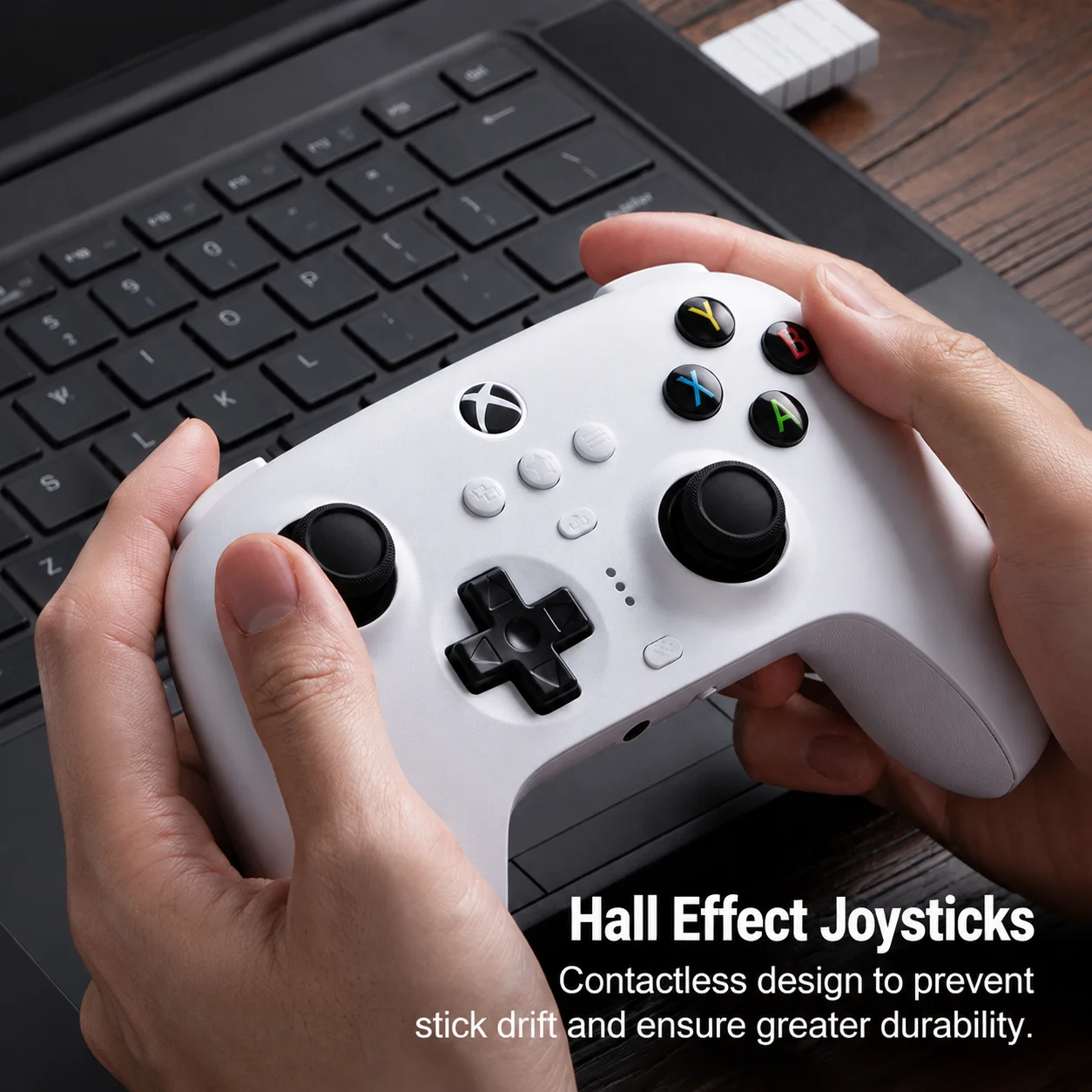 Xbox 시리즈 X용 8BitDo Ultimate 3모드 게임 컨트롤러 | S, Xbox One Windows 및 Android(Hall 효과 조이스틱 포함)