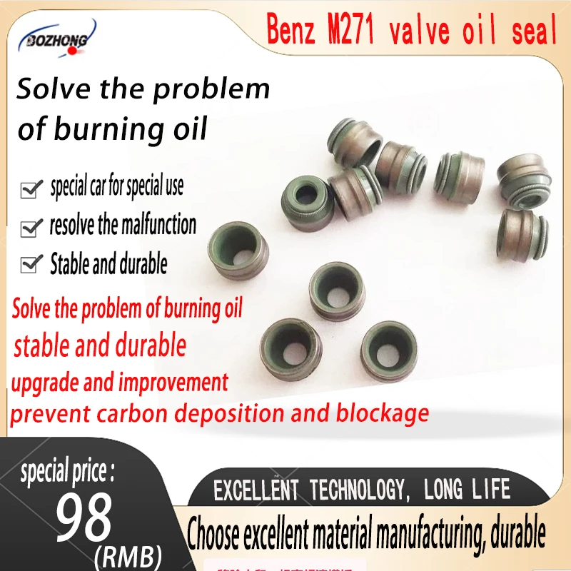 

High-quality valve oil seal A0000535658 is used for M270 M271 M272 M273 M274 M275 M276 M278 OM642 OM651 valve stem seal
