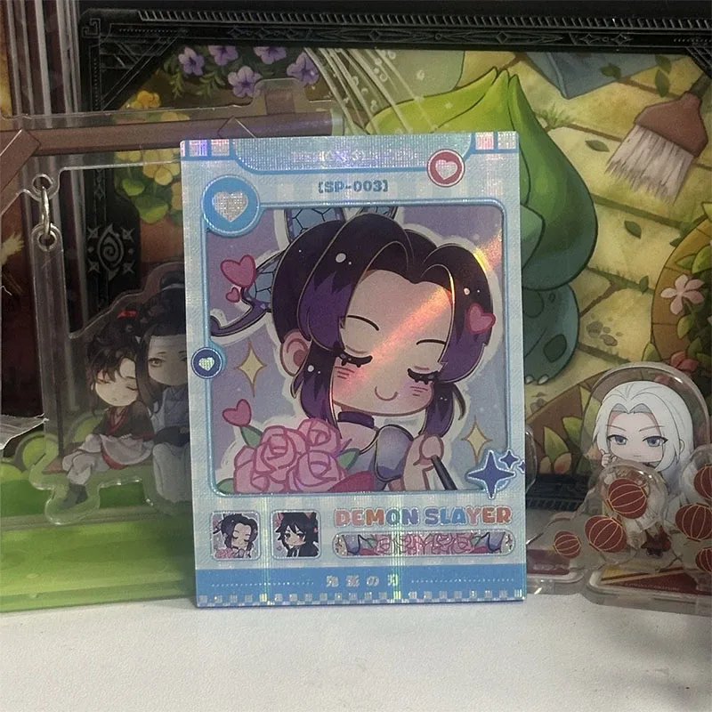 애니메이션 악마 슬레이어 EMP SP 카드 토미오카 기유 코쵸 시노부 컬렉션 카드 크리스마스 생일 선물 소년 어린이 장난감