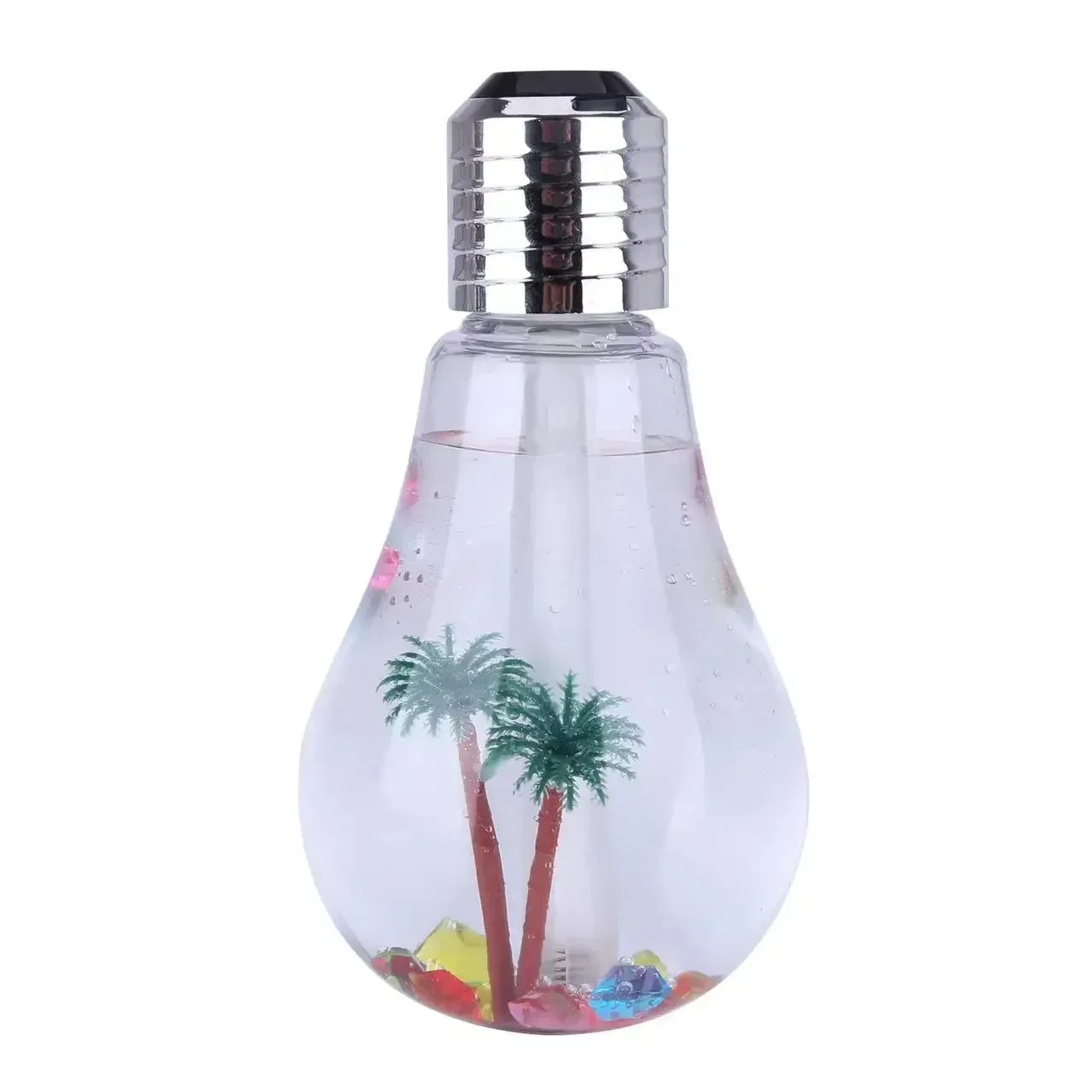 Humidifier Mute Small USB Bulb Large Capacity Desktop Colourful Night Light Humidifier Air Mini Aromatherapy Machine