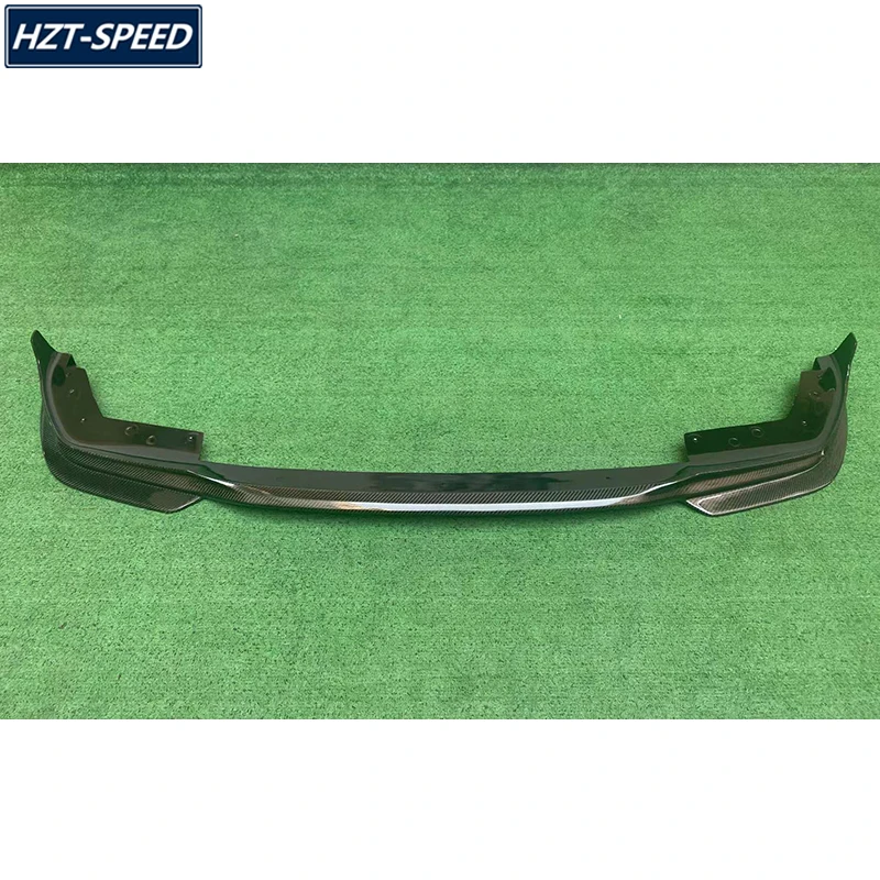 M Style Real Carbon Fiber Material Front Bumper Spoiler Lip For BMW 3 Series G20 G28 Car Tuning 2021 Up