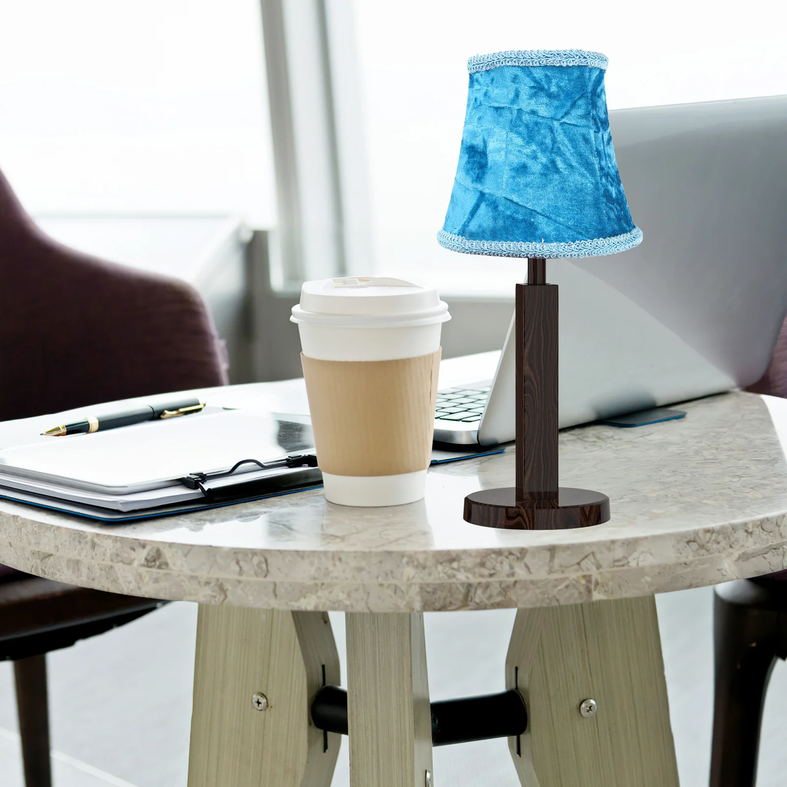 

Retro Fabric Lamp Shade for Floor Desk Table Lamp E14 European Style Light Cover Replacement Shade Softened Lighting Household