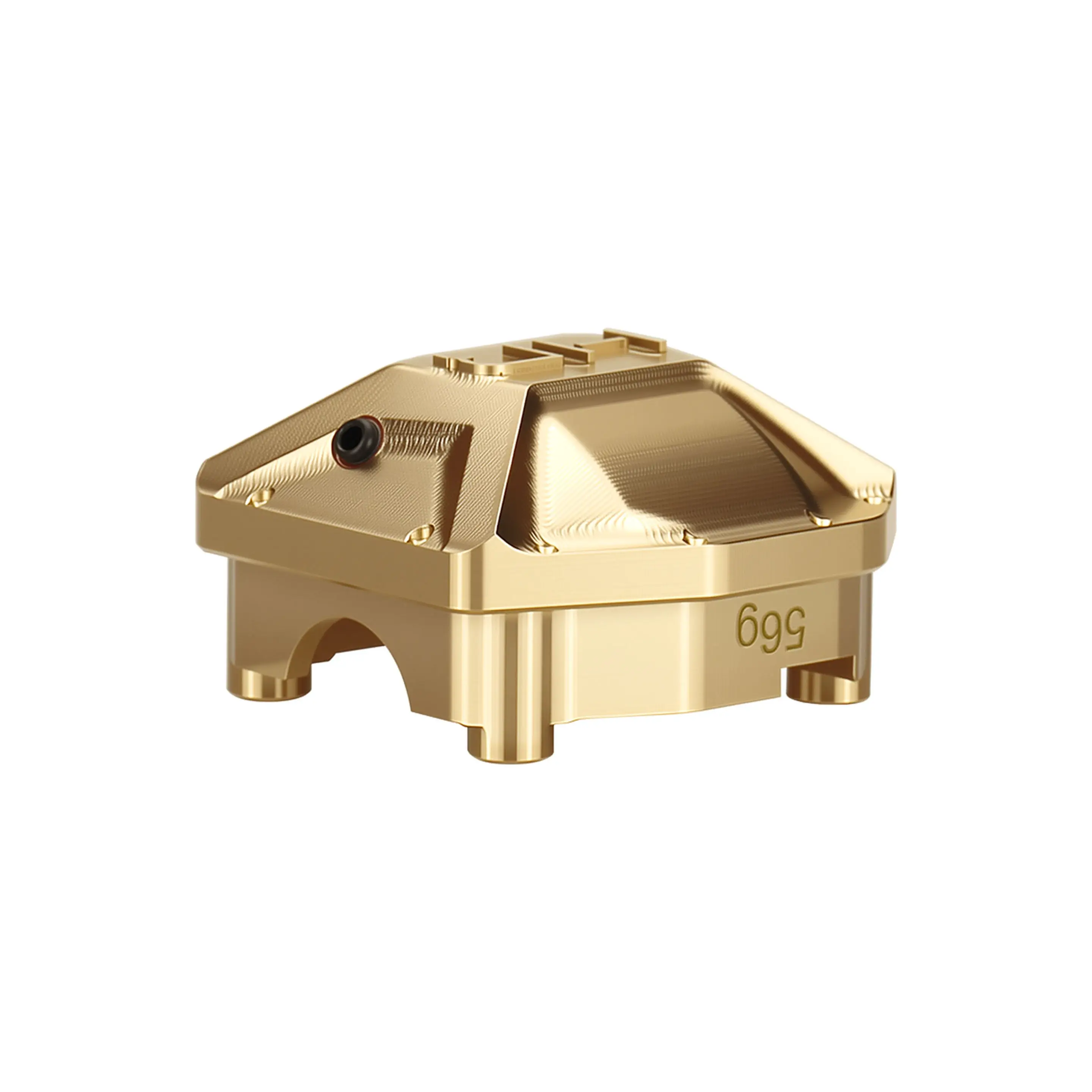 HR Axial 1/10 SCX10III Jeep CJ-7 Brass Portal Cover Weight 56g, Front & Rear Universal