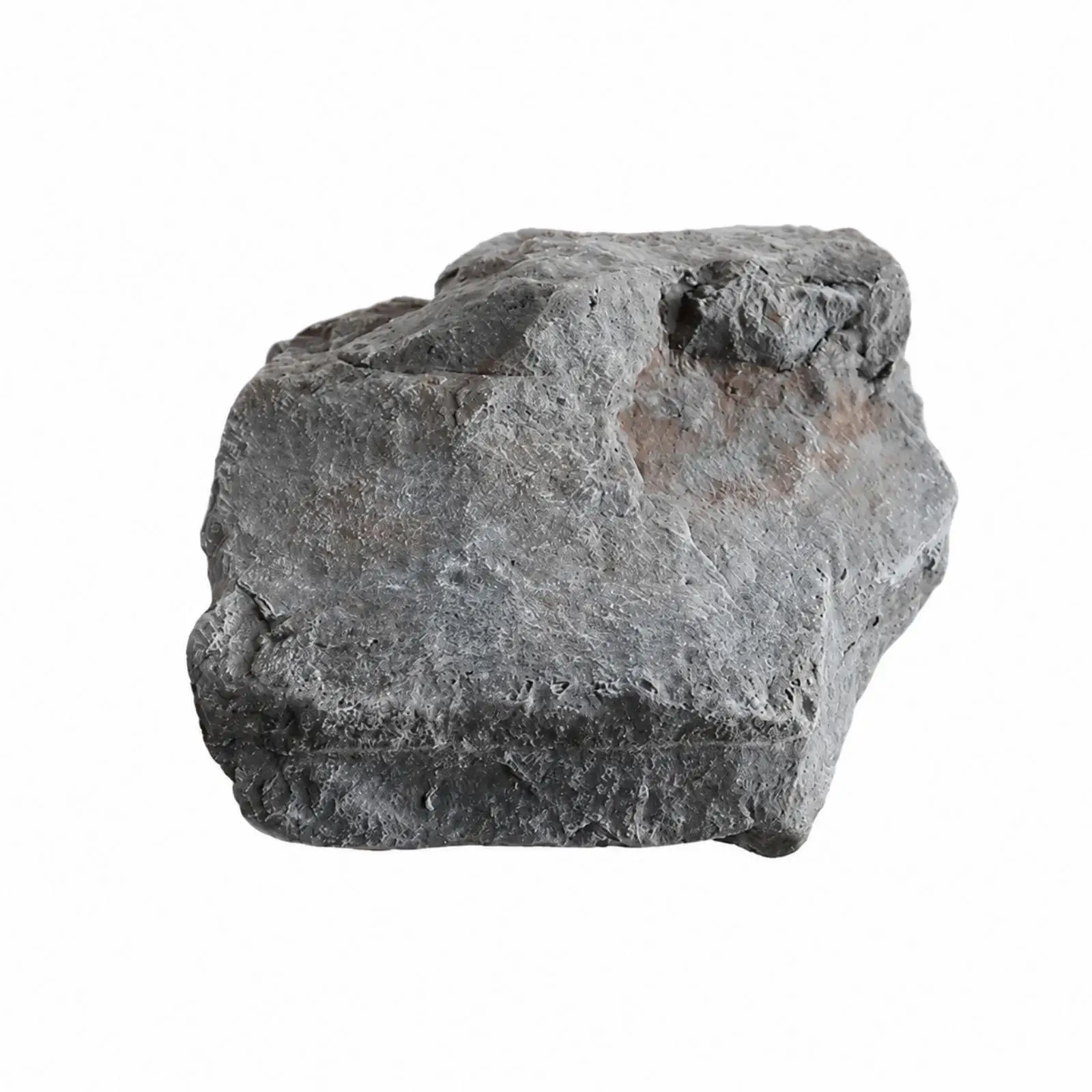 Simulated Landscape Stone PU Craft Rock Decor Rugged Natural Shape for Indoor Gardening Vivarium Potted Plant Styling