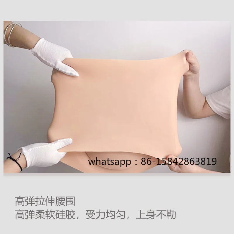 Customizable Fake Belly Pregnant Women Simulation Silicone Oversized Belly Internet Celebrity COS Film and Television Shooting