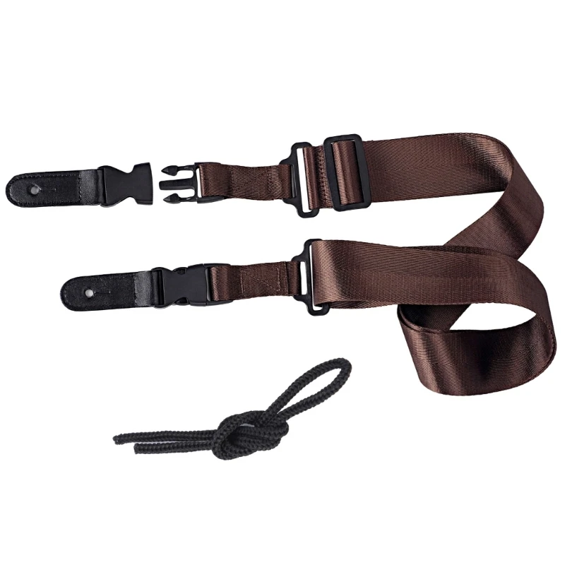 Adjustable Nylon Guitar Shoulder Strap Belt Guitar Strap with Quick Release Clips for Acoustics Electric Bass Guitar