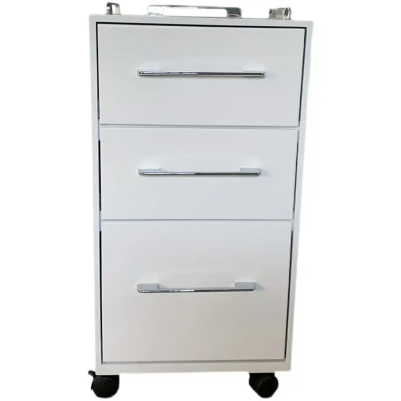 Barbershop Tool Cabinet Salon Workstation Hair Salon Storage Rack Drawer Type Mirror Station Cabinet Small Hair Cutting Cabinet