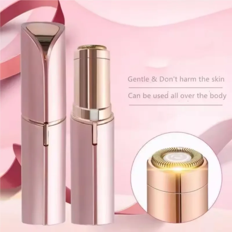 Xiaomi Electric Eyebrow Trimmer Mini Eye Brow Epilator Portable Women Effective Facial Lipstick Shape Painless Razor Shaver Tool