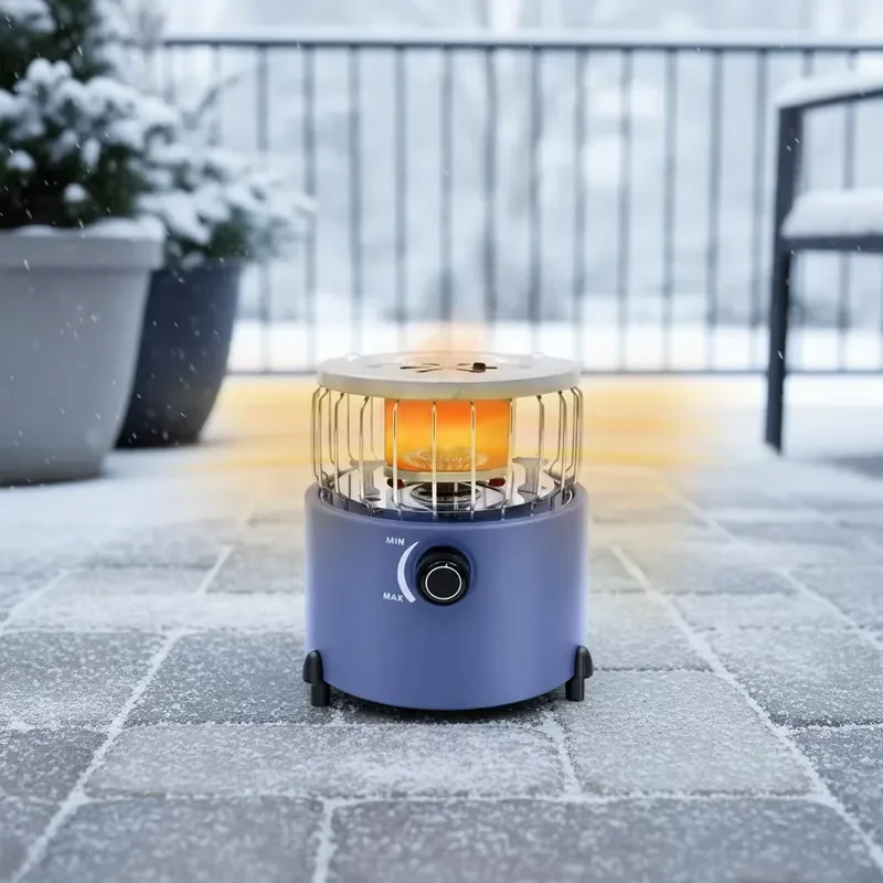 High Quality Durable Energy-Saving Stainless Steel Portable 2-in-1 Heater Mini Indoor/Outdoor Outdoor Heating