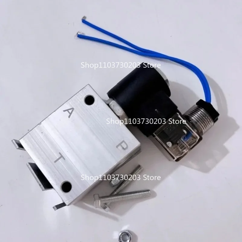 High Quality Wood Grabber Accessories 24V Pilot Solenoid Valve Two-way 12V Excavator Pilot Valve