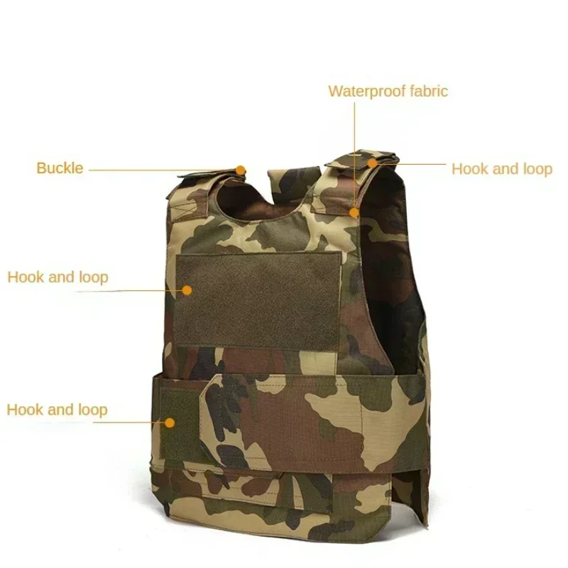 Tactisch Legervest Multi-Functionele Pantserplaat Tactisch Draagvest Cp Camo 800d Tactische Airsoft Vest Outdoor Jachtvesten