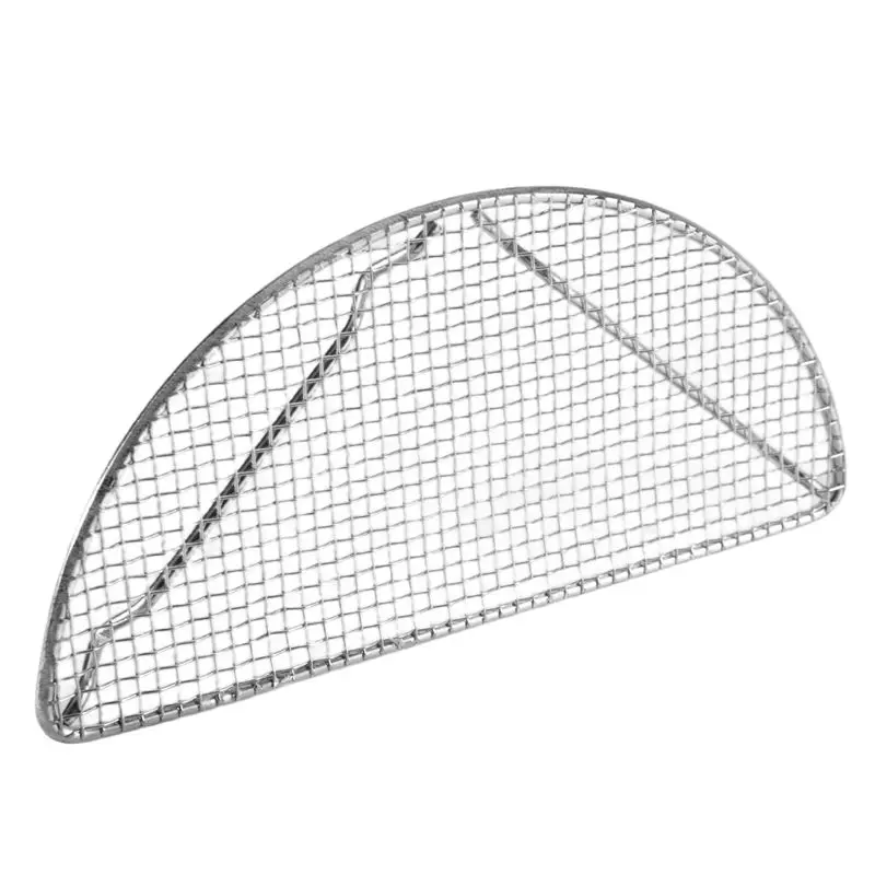 SOFT-Fried Tempura Net Stainless Steel Grill Hamburger Fried Chicken Grease Net Japanese Cuisine Slate Pork Rack Home