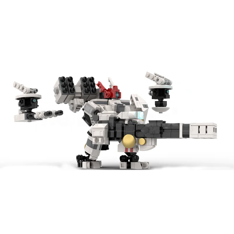 Popular Games Model Moc Building Bricks Hammer Battle Mech Collection Technology Modular Blocks Gift Christmas Toys DIY Sets II