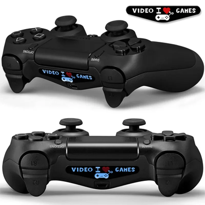 5PCS/Sets Custom Game Light Bar Stickers Decal LED Cover Light bar Film For Sony PS4 Controller  led light sticker