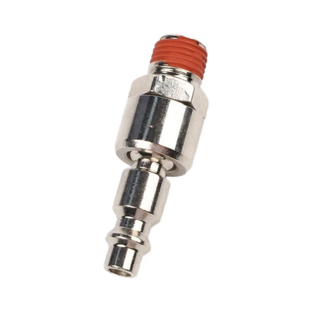 Pneumatic Rotary Union Air Connector Built to Match 1/4 NPT US Standard Dimensions Nickel Plated Iron for Functional Reliability