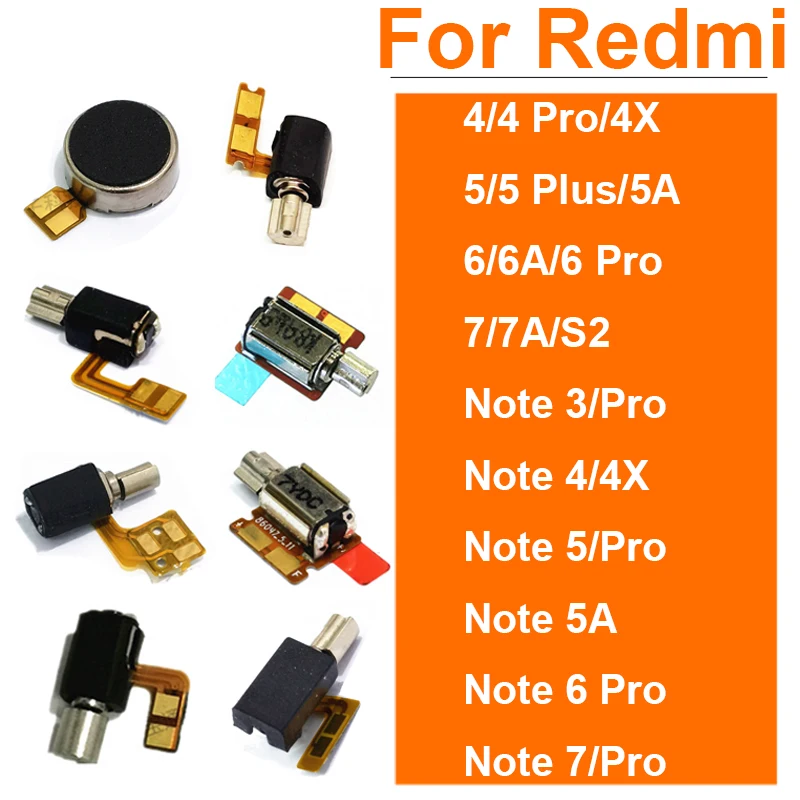 Modulo vibratore motore per Xiaomi Redmi Note 4 4X Nota 5 5A Nota 6 7 Pro Cavo flessibile di vibrazione per Redmi 4X 5 Plus 6 6A 7 7A S2 Y2