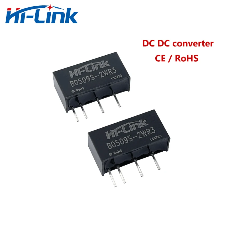 

Free Shipping 50pcs/lot Hi-Link B0509S-2WR3 2W 9V 222mA DC DC Converter Isolated Power Supply Intelligent Module In Stock