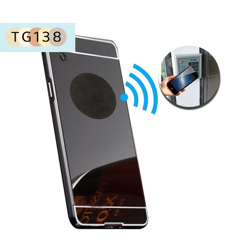 【1PC 125KHz T5577 Rewritable Sticker Keytag Anti Metal Interference】