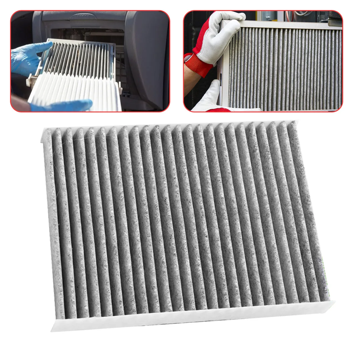 Fit for Hyundai Accent/KIA Forte automotive air conditioning filter cartridges 97129-2E200 CF10709 P3916WS CAF1820P F4684