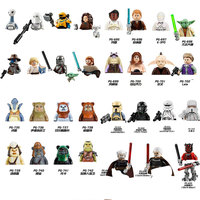 Star Wars series, Kellogg, Luke Skywalker, mini assembled building blocks, humanoid dolls, children's toys, holiday gifts