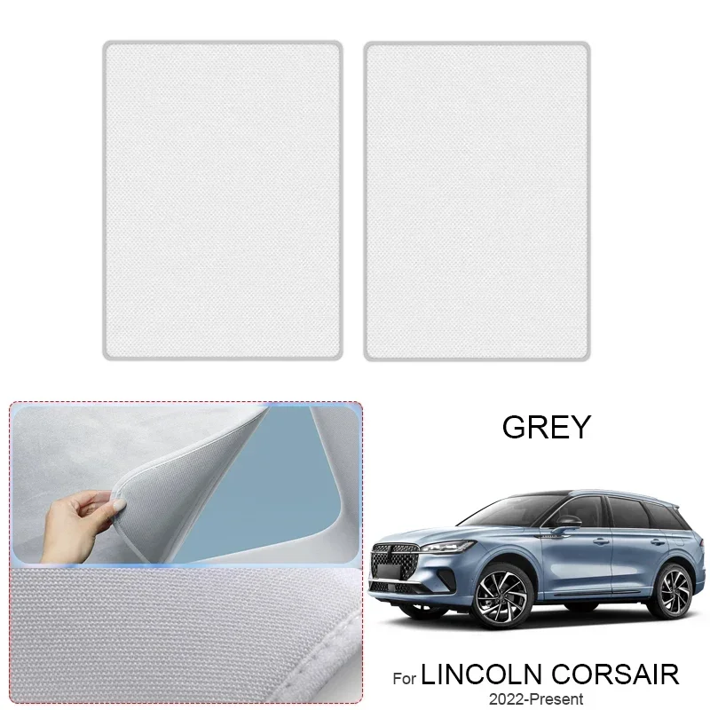 

Car Suede Fabric Anti-uv Electrostatic Adsorption Sunroof SunshadeAuto Heat Insulation Skylight For LINCOLN CORSAIR 2020-Present