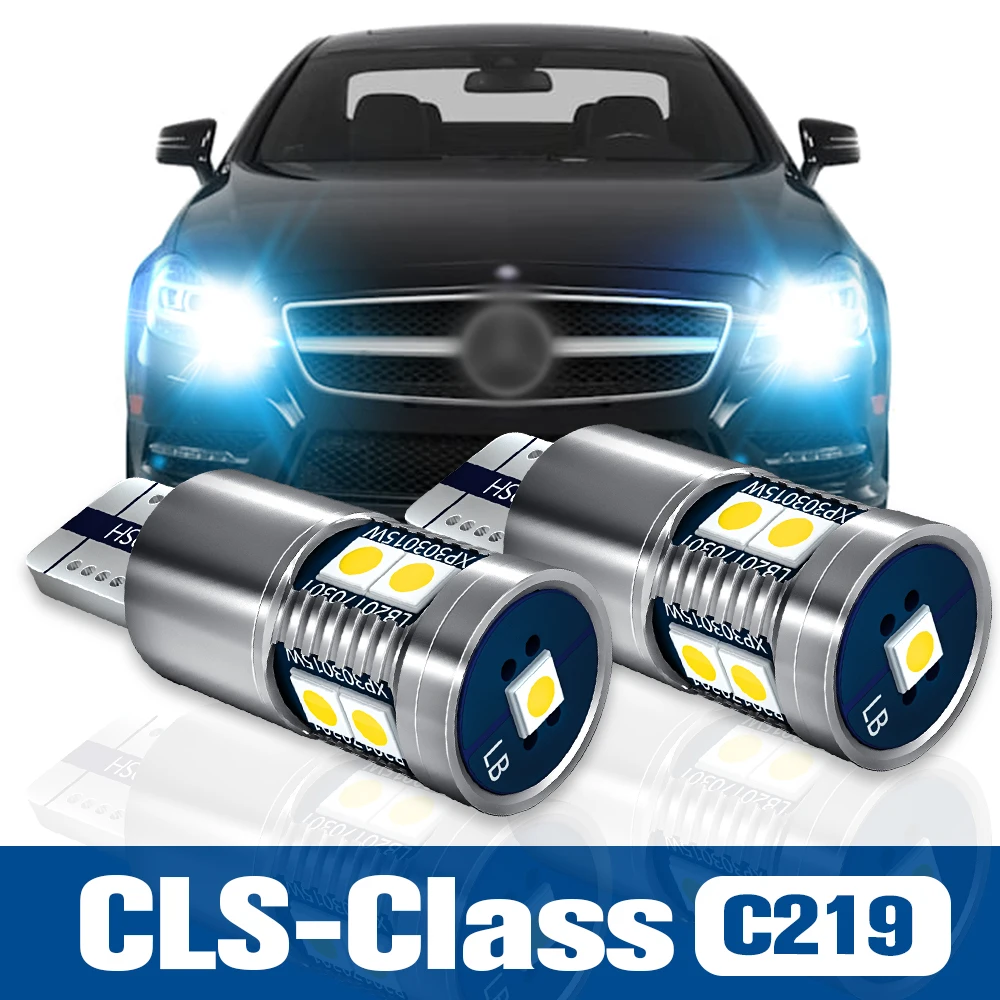 

2x LED Clearance Light Bulb Parking Lamp Accessories Canbus For Mercedes Benz CLS Class C219 2004 2005 2006 2007 2008 2009 2010