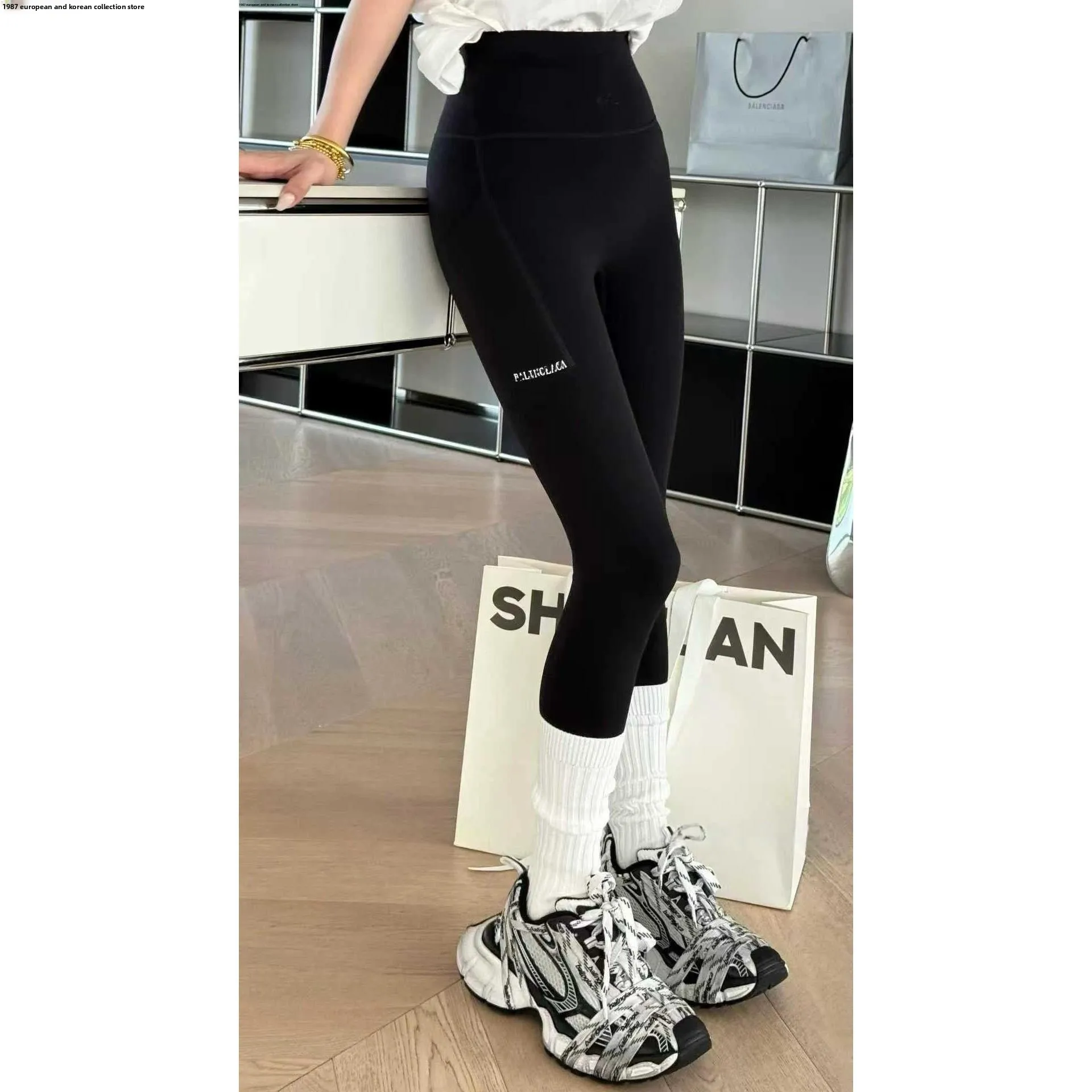 

Spor Yoga Pants with kets Autumn 2025 Women's High Waist Long Trousers Casual Scene Boting Leggings ark Pants