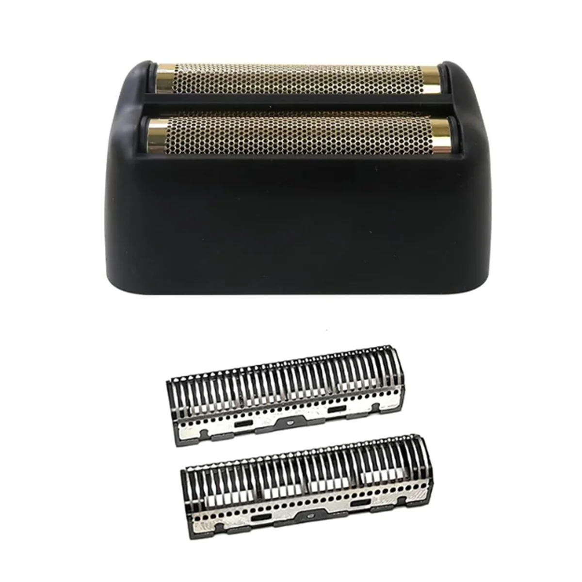 Premium Replacement Shaver Foil Double Foil Head for BaByliss PRO FXRF2G Razor Men'S Trimmer Blade Net Black